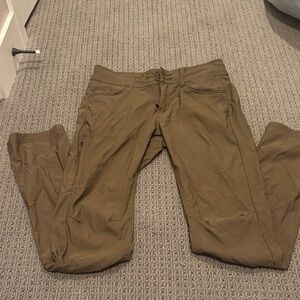 Prana Halle Straight Pants II 4 tall (long) slate green